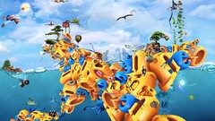 Abstract surreal artistic