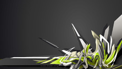 Abstract Swinging daim