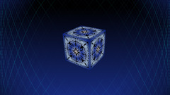 Abstract symbolic some 001 cubed wallz