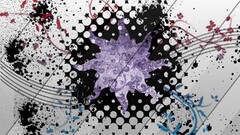 abstract texture digital art lines shapes swirls Plants