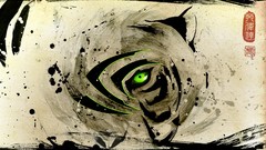 Abstract Tigers nvidia artwork
