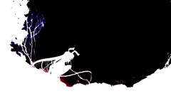 Abstract touhou black white