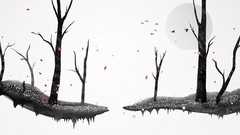 Abstract Trees autumn