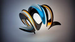 Abstract Twisted 3d blades