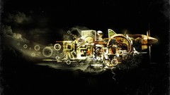 Abstract Typography artwork