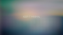 Abstract Typography colors multicolor minimalistic digital art