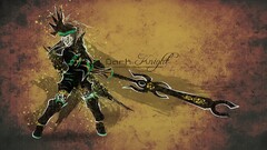 abstract warrior artwork fantasy art