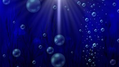 Abstract water drops