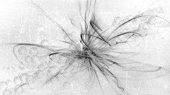 Abstract waves digital art