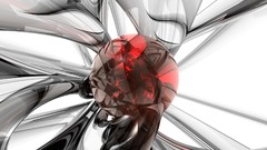 Abstract white background graphics Graphic Design 3D renders