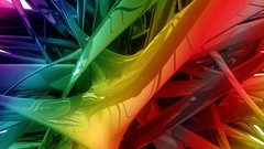 Abstract white background multicolor