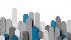 Abstract white background shape