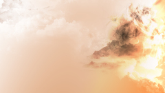 Abstract white clouds sky