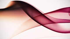 Abstract white pink smoke