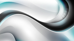 Abstract white silver