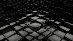 Abstract widescreen 3D view