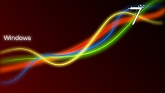 Abstract windows 7 multicolor