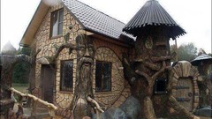 Abstract Wood buildings