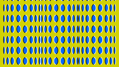 Abstract yellow optical illusions