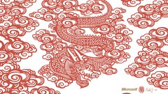 Abstract young 3d futuristic