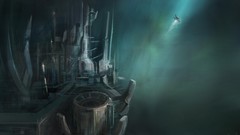 Abyss artwork futuristic Christian Quinot