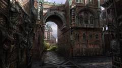 Academy architecture fantasy artwork