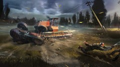 Accident twist trucks combine video games stalker 2