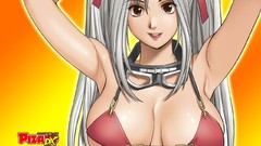 Action pizazz bare shoulders