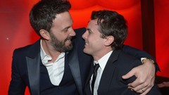 Actors Brothers Ben Affleck hugging Casey Affleck