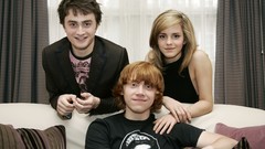 Actors Daniel Radcliffe rupert grint emma watson harry potter 
