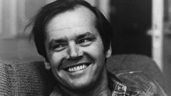 Actors Jack Nicholson monochrome