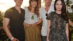 Actors Olivia Wilde Megan Fox Actress Garrett Hedlund Andrew 