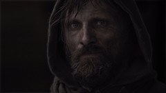 Actors the road. viggo mortensen hooded