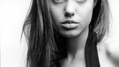 Actress Angelina Jolie long