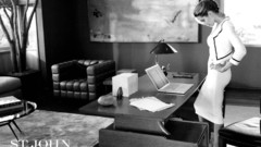 Actress Angelina Jolie models