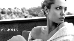 Actress Angelina Jolie models