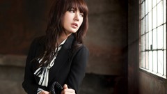 Actress asians bangs models photo shoot redheads Korean Yoon 