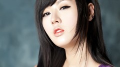 Actress asians brunettes models Korean supermodels Hwang Mi Hee