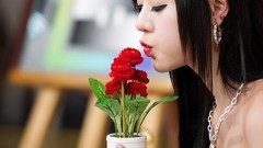 Actress asians models Korean supermodels Hwang Mi Hee