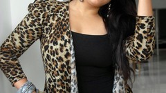 Actress brunettes huge boobs leopard print indian girls 