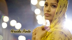 Actress brunettes indian freida pinto Slumdog Millionaire