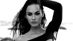 Actress Celebrity monochrome brunettes