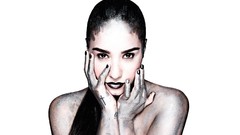 Actress demi lovato tattoos singers photo shoot