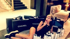 Actress legs facebook chanel blue eyes miley cyrus singers 