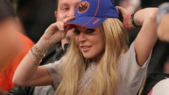 Actress Lindsay Lohan singers