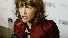 Actress Milla Jovovich