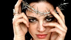 Actress models Asia Argento