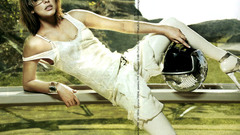 Actress models Milla Jovovich