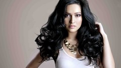 Actress models photo shoot