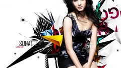 Actress models Sonal Chauhan